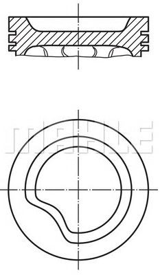 PİSTON,SEGMAN (+0.50)(77.60MM) OPEL ASTRA C 1.4 NZ - X 1.4 NZ -X 1.4 SZ