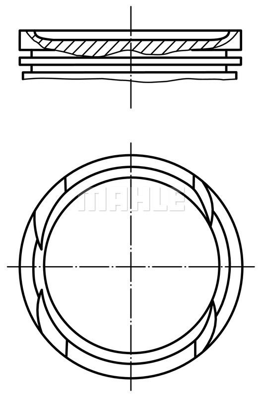 PİSTON,SEGMAN (72,40MM)(0,40)- FIAT 500L 1.4 12- / BRAVO II 1.4-1.4 LPG 08-14 / DOBLO 1.4 10- / IDEA 1.4-1.4 16V 03- / PUNTO 1.4 03-12 / STILO 1.4 16V 05-06 / TIPO 1.4 15-20