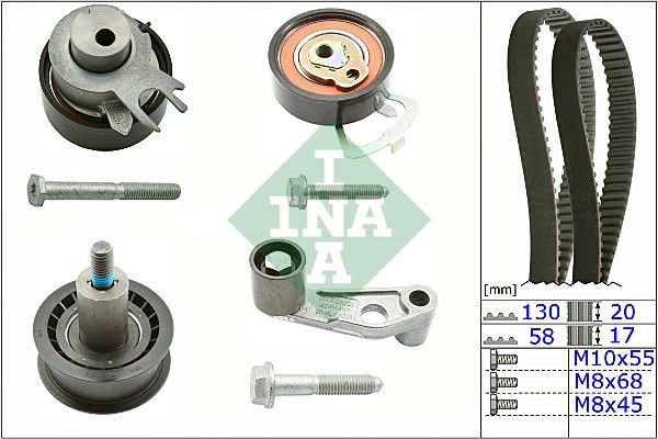 TRİGER SETİ (130 DİŞ) VW BORA / CADDY II-III / GOLF IV-V / POLO