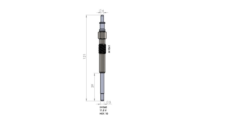 KIZDIRMA BUJİSİ (11,5V) SMART CABRIO / CITY / COUPE