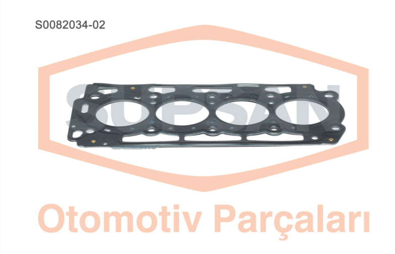 SİLİNDİR KAPAK CONTASI (3 ÇENTİK) PEUGEOT BİPPER 1,4HDİ 8V