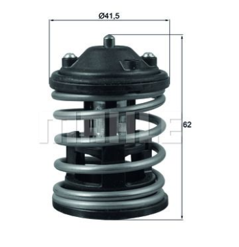 TERMOSTAT (87°C) BMW 1 (F20) 11-15 / (F21) 12- / 2 COUPE 12-14 / 3 (E90) 08-10 / (F30 - F80) 11-16 / 3 COUPE (E92) 10-13 / 4 COUPE 13-15 / 5 (F10) 11-16 / TOYOTA AURIS 1.6 15-18 / AVENSIS 15-18 / RAV 4 IV 15-18