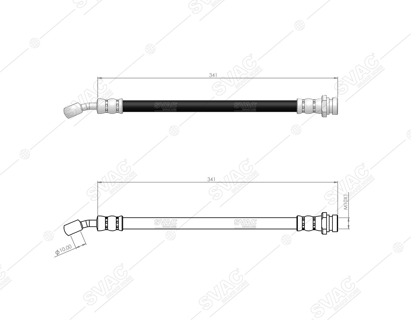 FREN HORTUMU (ARKA)(SAĞ) HYUNDAI TUCSON 04-10 / KIA SPORTAGE 04-