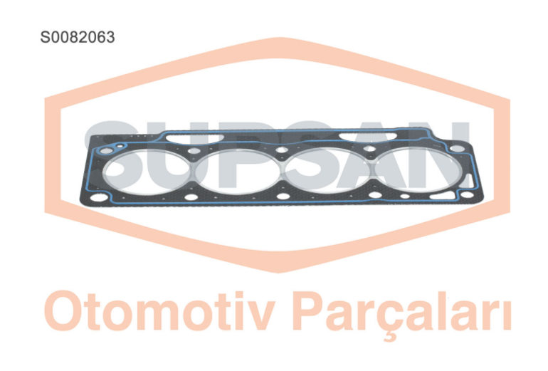 SİLİNDİR KAPAK CONTASI (SACLI) RENAULT LAGUNA 1.8 8V-2,0 8V 93- (F3P)