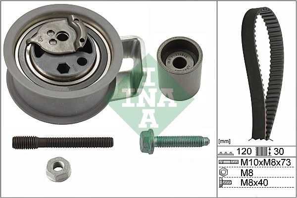 TRİGER SETİ (120 DİŞ) VW BORA / GOLF IV / PASSAT / SHARAN / AUDI A2 / A3 / A4 / A6 / SKODA FABIA / SUPERB / SEAT LEON