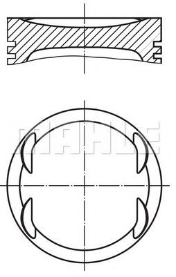 PISTON,SEGMAN (STD)(86.00MM) PEUGEOT