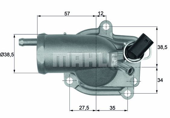 TERMOSTAT (87°C) M.BENZ (W202) C200 T CDI-C200 CDI 97-