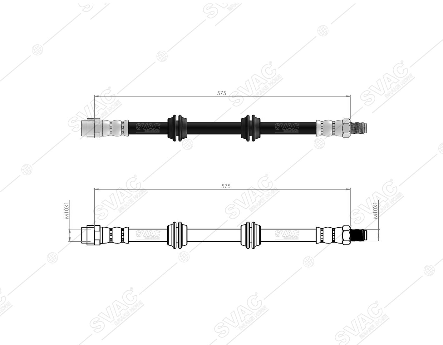 FREN HORTUMU (ARKA) M.BENZ R SERIE W251-V251 2006/-