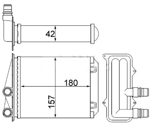 KALORİFER RADYATÖRÜ (MEKANİK)(BORUSUZ) TARFIC II