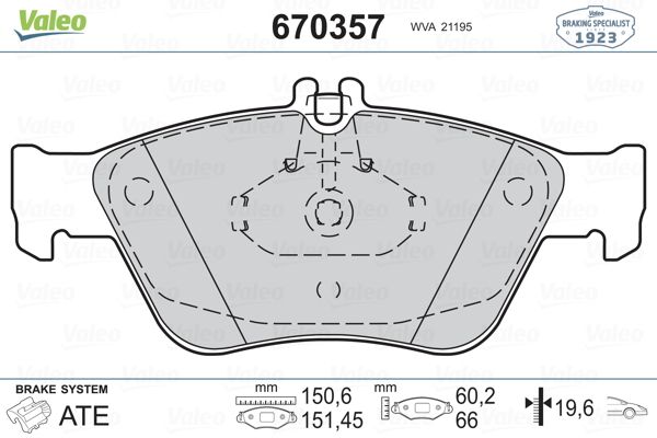 DİSK BALATA (ÖN) M.BENZ C-SERİSİ (W202) C200-C230-C280 95-00 / CLK (C208) CLK 200-CLK 230 97-00 / E-SERİSİ (W210) E200 CDI-E220 CDI-E230-E240 95-99