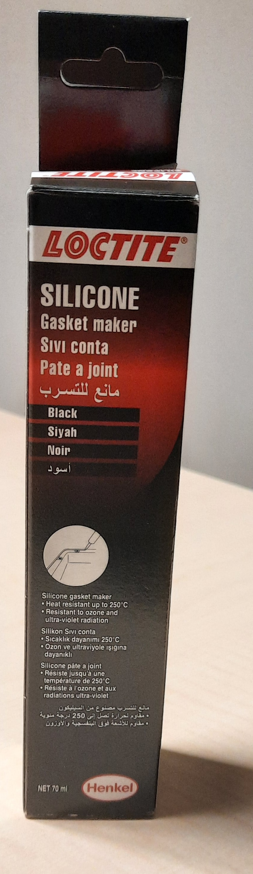 SIVI CONTA (SİYAH)(7ad.X70ml.) GASKET MAKER