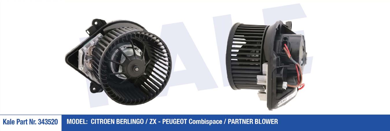 KALORİFER MOTORU PEUGEOT PARTNER / BERLINGO / ZX