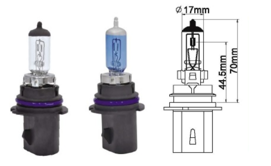 AMPUL , HALOJEN 12V. HB5 65/45W (9007)