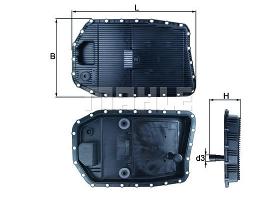 HİDROLİK FİLTRESİ (OTOMATİK ŞANZUMAN) BMW 1 116 d 08-11 / 3 325 d 10-11 / 5 530 xi 04-07