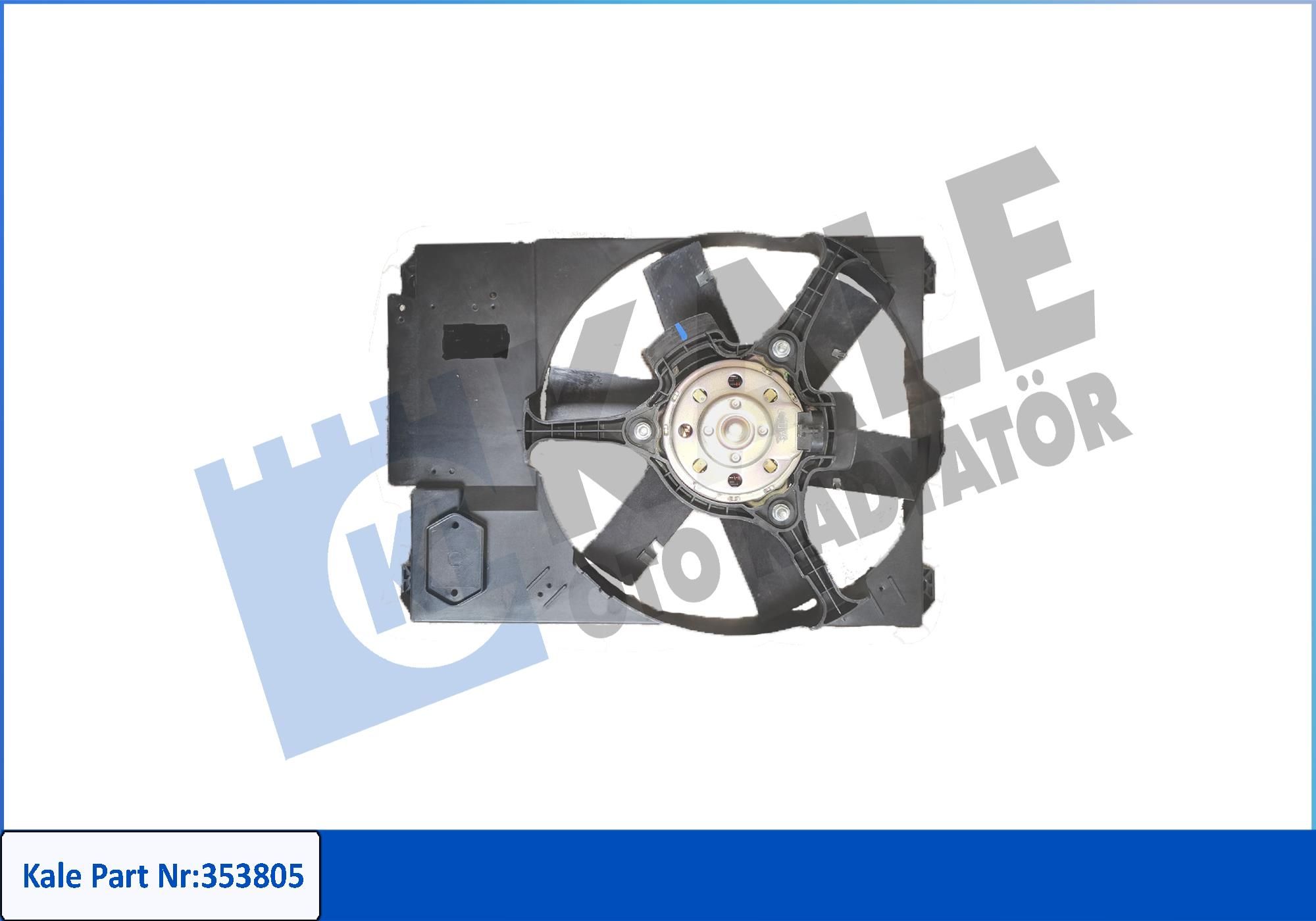 FAN MOTORU (DAVLUMBAZLI) PEUGEOT BOXER 02- - CITROEN JUMPER 97<07 2.0/2.2/2.8HDI - FIAT DUCATO 2.0/2.3/2.8JTD 2.5TD 02- (240W 12V)