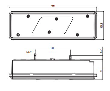 STOP LAMBASI (SOL) FORD TRANSIT TIPPER (PICK-UP) 14-