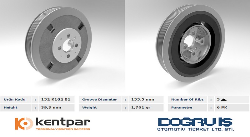 KRANK KASNAĞI AUDI,FORD,VW 1,9TD-TDI- SDI-2,5TDI