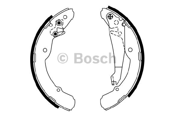 PABUÇLU FREN BALATASI (ARKA) VW BEETLE 11-19 / CADDY II 95-04 / JETTA IV 11- / SKODA OCTAVIA I 96-04 / ROOMSTER 06-15 / SEAT INCA 97-00