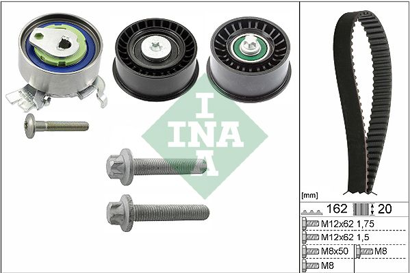 TRİGER SETİ (162 DİŞ) OPEL ASTRA G / VECTRA C / CHEVROLET LACETTİ