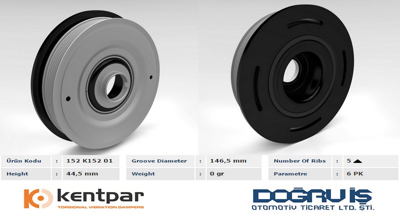 KRANK KASNAĞI RENAULT OPEL 2,2 DTİ/DCİ-2,5 DTİ/DCİ