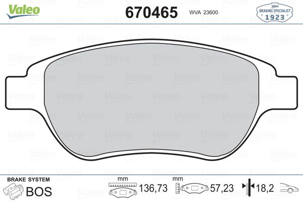 DİSK BALATA (ÖN) PEUGEOT 1007 1.6 HDİ 07- / 207 1.4 16V-1.6 16V-1.6 HDİ 07-15 / 307 1.4 16V-1.6-1.6 16V-1.6 HDİ 00-07 / PARTNER 1.6 16V-2.0 HDİ-2.0 HDİ 4X4 00-08 / CITROEN BERLINGO 1.6 HDİ-2.0 HDİ-1.6 16V 99-11 / C4 1