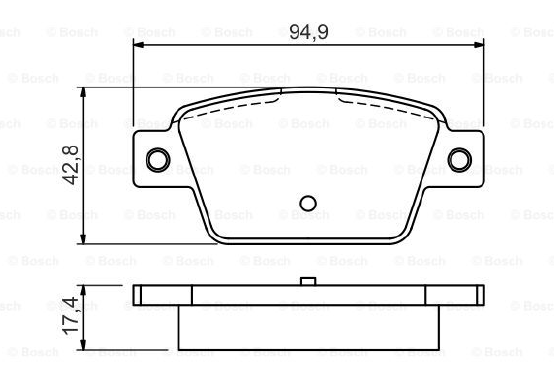 DİSK BALATA (ARKA) BRAVO 1,4 16V-1,6MJT 07-