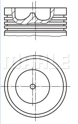 PİSTON,SEGMAN (+0.65)(93.67MM) FORD TRANSİT 2.5 TD 91-09