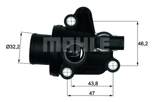 TERMOSTAT (87°C) MB A-SERISI A 140 01-04 / VANEO 1.6 02-05