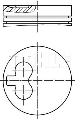 PİSTON,SEGMAN (+1.00)(79.51MM)(-0.25 KISA)(24 PİM) 2,4 D