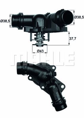 TERMOSTAT (97°C) BMW 320İ-325İ-328İ-330İ 00-09