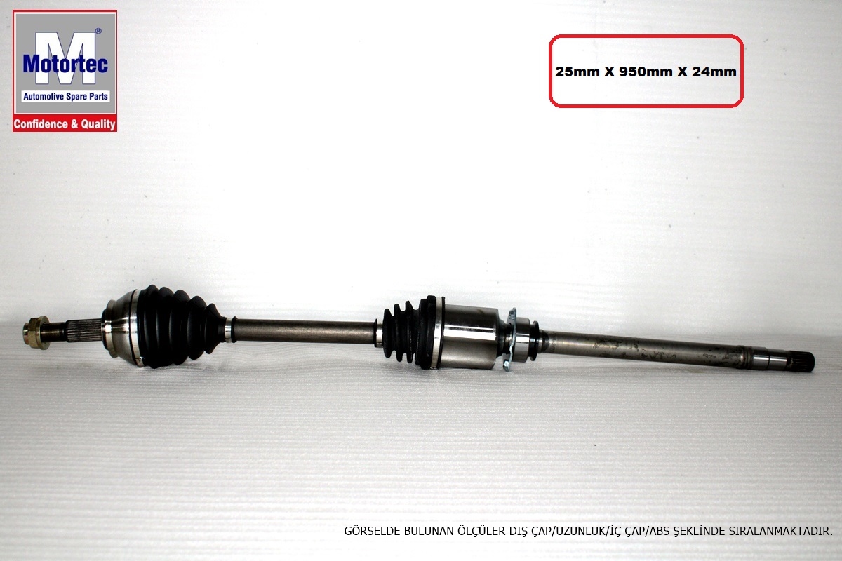 AKS KOMPLE (SAĞ)(950,00MM) FIAT LINEA 1.3 MJT 07-