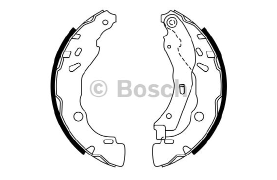 PABUÇLU FREN BALATASI (ARKA) PEUGEOT 208 I 13- / 301 14- / CITROEN C ELYSEE 12- / C3 II 09-13 / C3 III 17- / DS 3 15-19