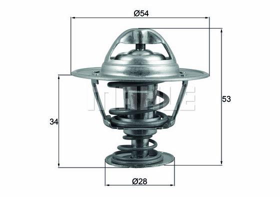 TERMOSTAT (88°C) HYUNDAI H-1 2.5 CRDI 08-11