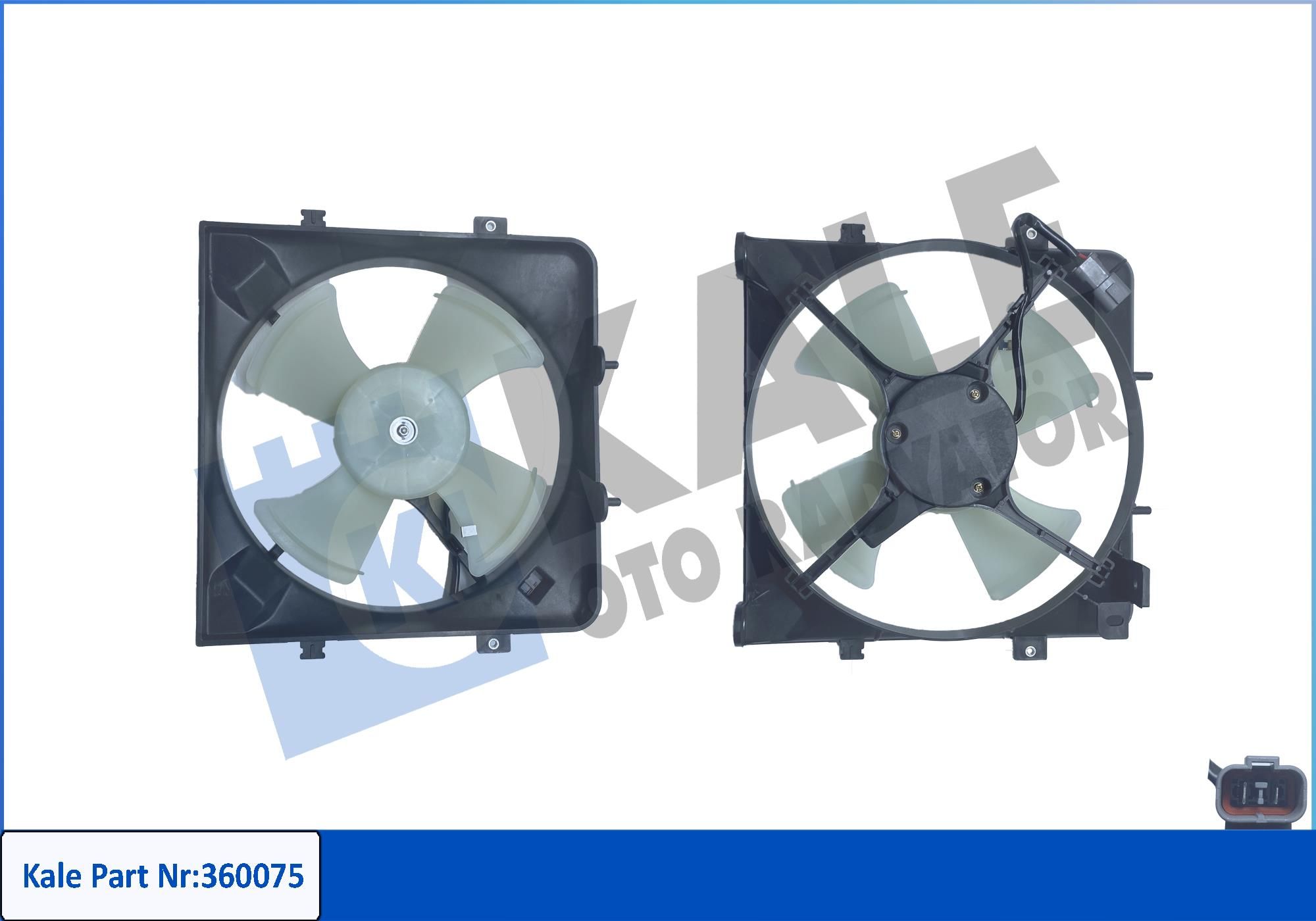 FAN MOTORU (DAVLUMBAZLI)(12V) HONDA CIVIC V 1.3 1.5I 1.6 1.6I-VTEC 1.6VTI 91-96 / CIVIC VI 1.4 1.4I 1.5 1.6 1.6I 1.5I/1.6I VTEC 1.6VTI 94-01