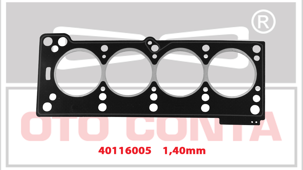 SİLİNDİR KAPAK CONTASI (75.8 MM-1,40MM)(STD) RENAULT R19 1.4 / CLIO 1.4