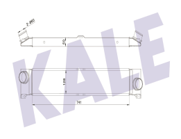 INTERCOOLER (BRAZING) FIAT DUCATO 2.3 JTD 06-