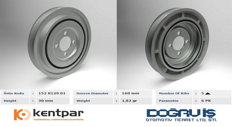 KRANK KASNAĞI FIAT OPEL (1,3JTD-1,3CDTİ-1,3D-1,6D)