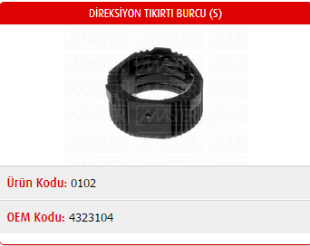 DİREKSİYON TIKIRTI BURCU FIAT TOFAŞ M131