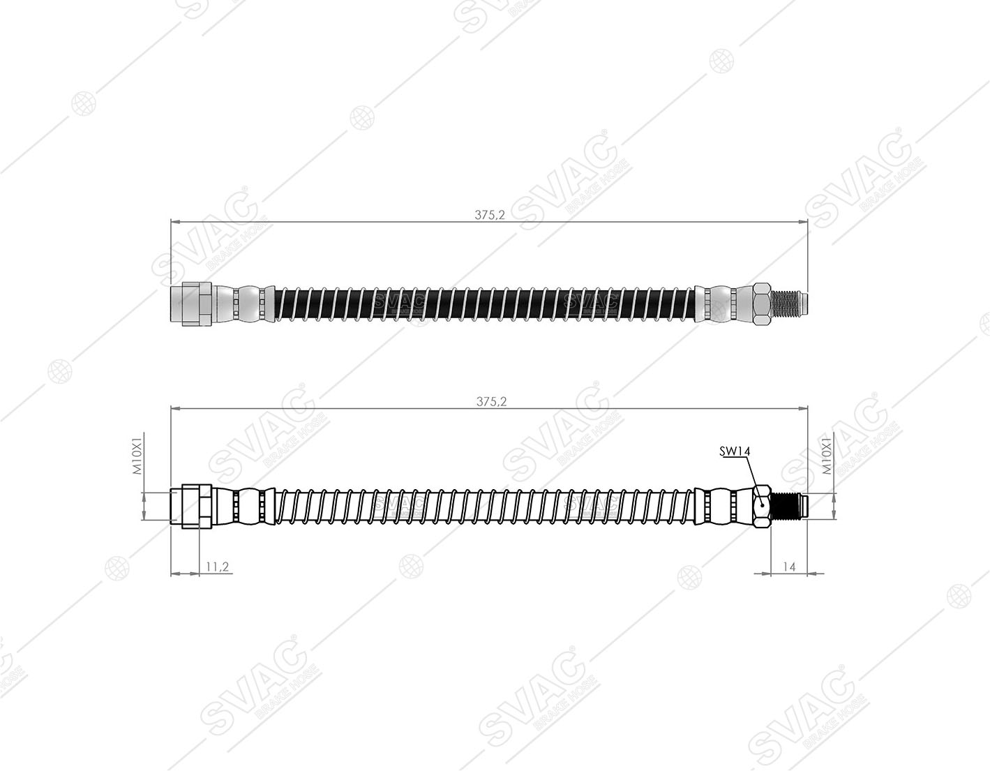 FREN HORTUMU (ARKA) M.BENZ S SERIE W221-W222-X222-C216 05 - 13