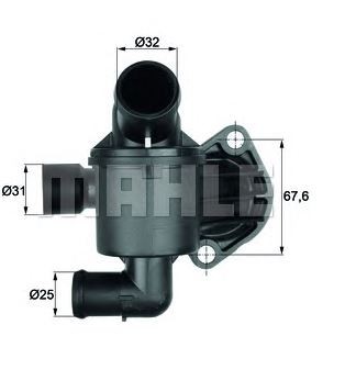 TERMOSTAT (87°C) VW AMAROK 2,0 BİTDI - TDI 10-