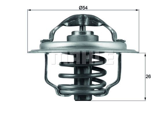 TERMOSTAT (87°C) VW GOLF / PASSAT A4A 6T6 04- 2.0TDI