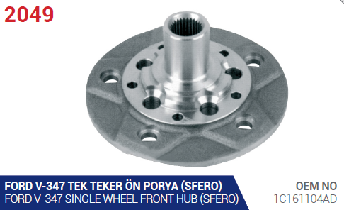 PORYA (ÖN)(TEK TEKER) FORD TRANSİT V347