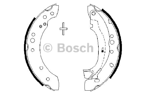 PABUÇLU FREN BALATASI (ARKA) PEUGEOT 1007 1.4 05- / CITROEN C2 1.4 05-09 / C3 I 1.4 02-