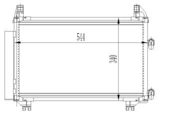 KLİMA RADYATÖRÜ(CTO779) YARİS 1.0İ 16V-1.3İ 16V 05