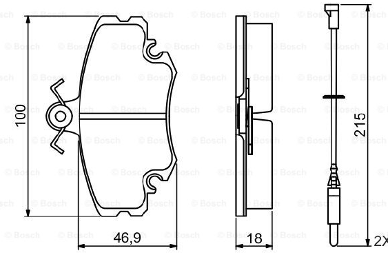 DİSK BALATA (ÖN) RENAULT R9 / R21 1,7 92-