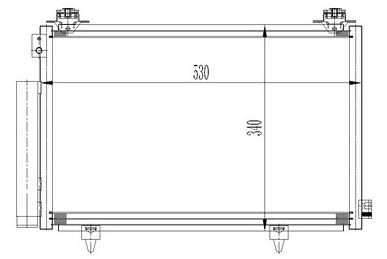 KLİMA RADYATÖRÜ(CTO193) YARİS 1.0İ 16V