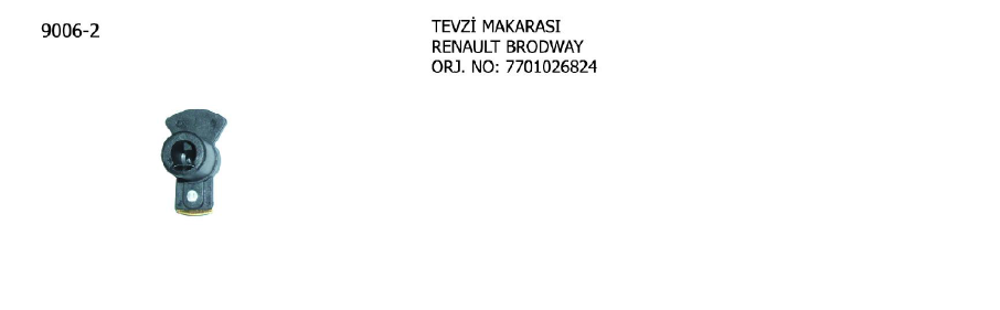 TEVZİ MAKARASI RENAULT R11/R14/R19/R20/R21/R25 84-94 / CLIO 91-96 / MASTER 86-98 / TRAFIC 89-94 / SEAT RONDA 83-85 / VOLVO 340 360 83-86 / BMW 5 92-95 / CITROEN 84-96 / FIAT DUCATO 88-90 / PEUGEOT 85-95