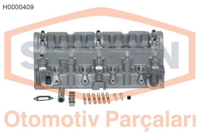 SİLİNDİR KAPAĞI (ISITMA BUJİSİ YATAY) PEUGEOT PARTNER 1,9D / CITROEN BERLİNGO 1,9D / BOXER 1,9D