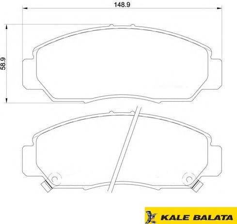 DİSK BALATA (ÖN) HONDA CIVIC