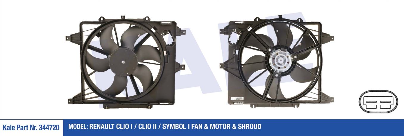 FAN MOTORU (DAVLUMBAZLI) RENAULT THALIA I-SYMBOL II-TRAFIC